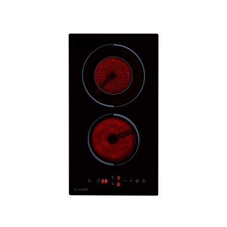 Anafe James 2P Vitrocerámica Vidrio Negro Anafe James 2P Vitrocerámica Vidrio Negro