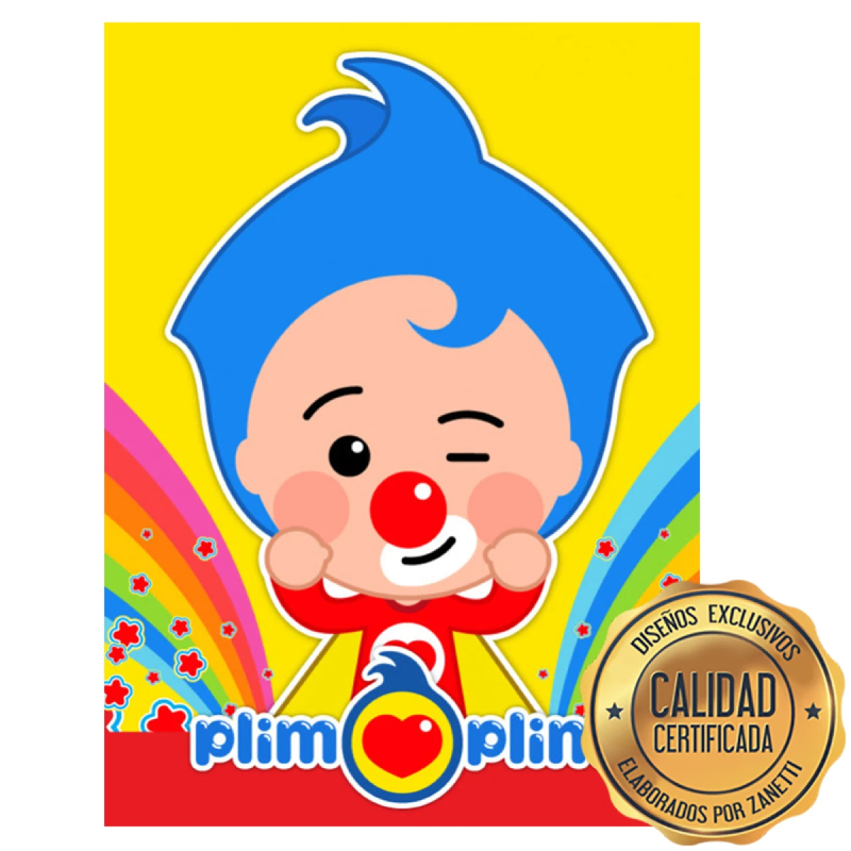 Lámina Plim Plim - Amarillo Rect. 
