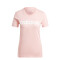 Remera de Mujer Adidas Lin W Rosa - Blanco