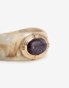 Brazaletes Piedra Brazalete Piedra Vintage - Dorado