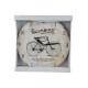 Reloj de pared mdf D28,8x3,5 cm COLUMBIAS