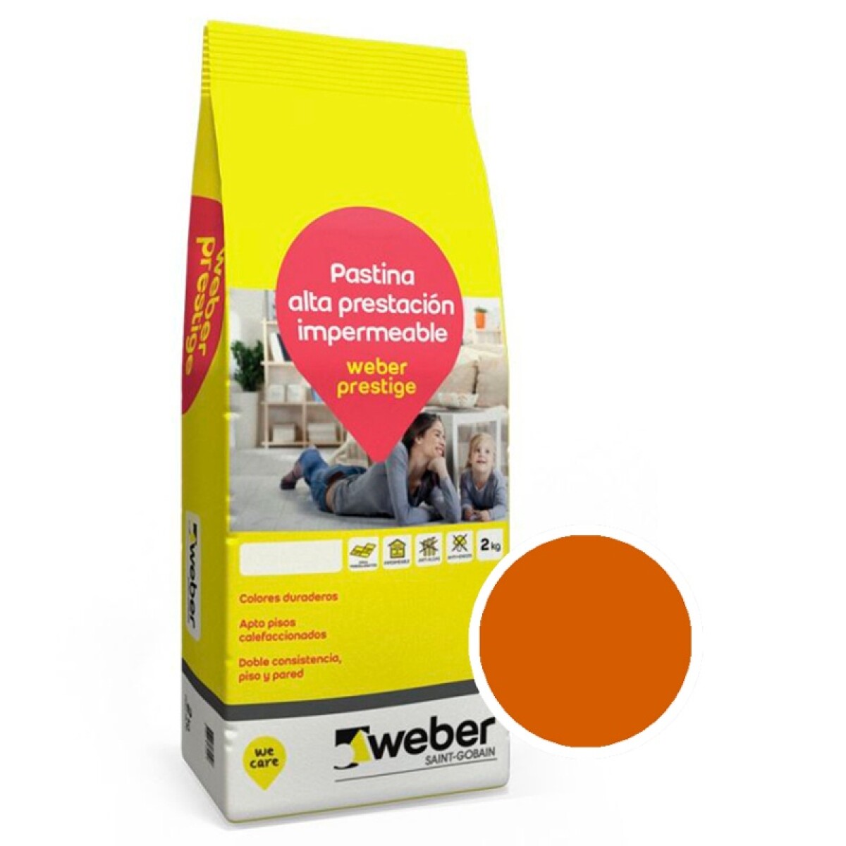Pastina Prestige Terracota X 2 Kg Weber 