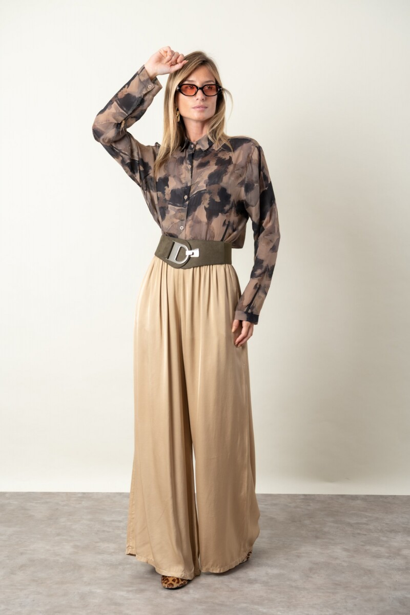 PANTALON PIEDRA LUNAR - Camel 