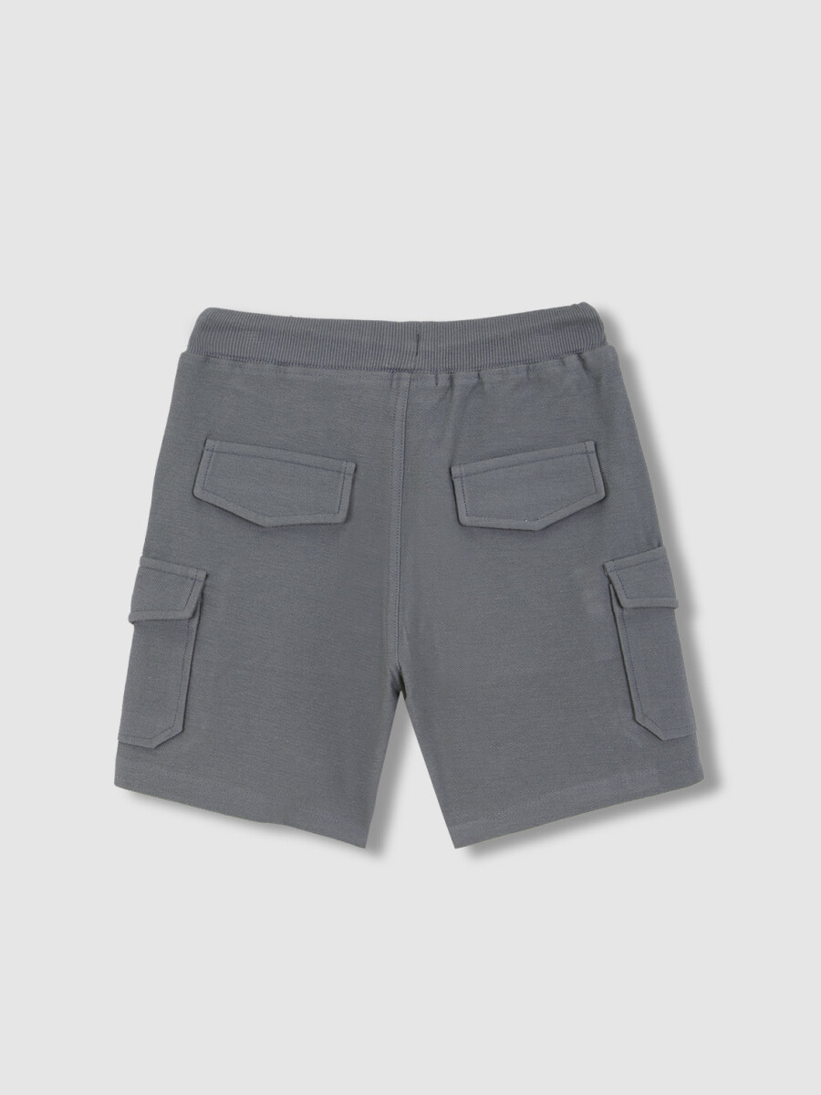 Pantalon Cargo Con Cinturilla Elastica Verde