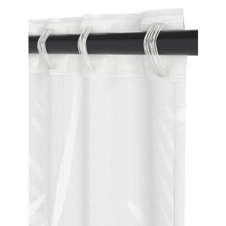 Cortina HUGLA 1x140x245 blanco Blanco