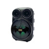 Parlante Portátil Con Luces Y Micrófono Bluetooth Recargable Parlante Portátil Con Luces Y Micrófono Bluetooth Recargable