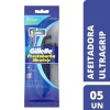 Afeitadora Desechable Gillette Prestobarba Azul Ultragrip X5