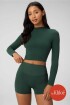 Polo Manga Larga Seamless Long-Sleeve Essential Tee Mujer Everpine