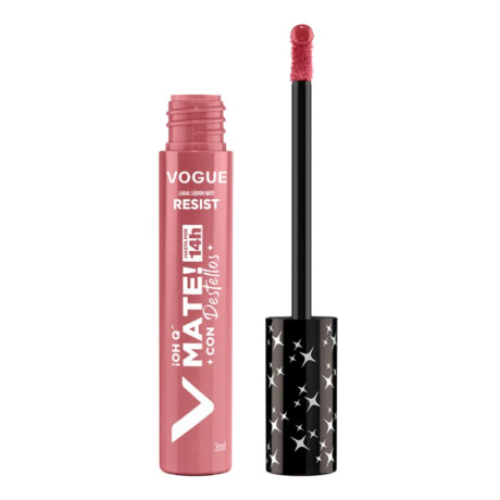 Labial Vogue Resist ¡Oh Q' Mate! Radiante 3ml Labial Vogue Resist ¡Oh Q' Mate! Radiante 3ml