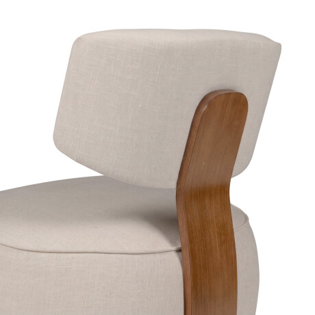 Butaca Orbit - Giratoria - Tela Rústica Beige (4F)