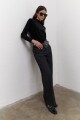 POLERA VELVET NEGRO