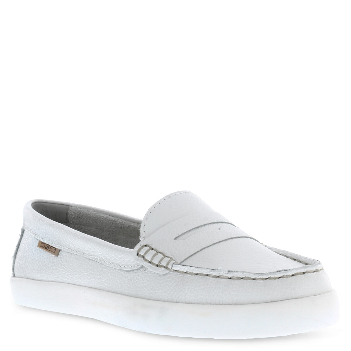 Zapatos de Mujer Bottero Mocasin Casual - Blanco 