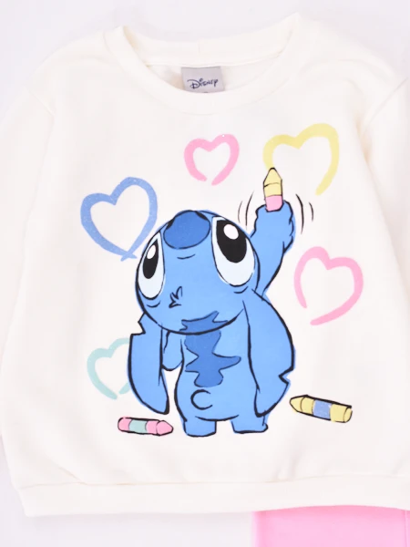 CONJUNTO STITCH COLORS CRUDO