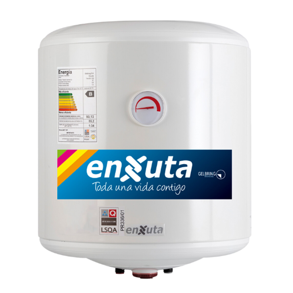 Termotanque Tanque Acero 40 Litros Clase B 