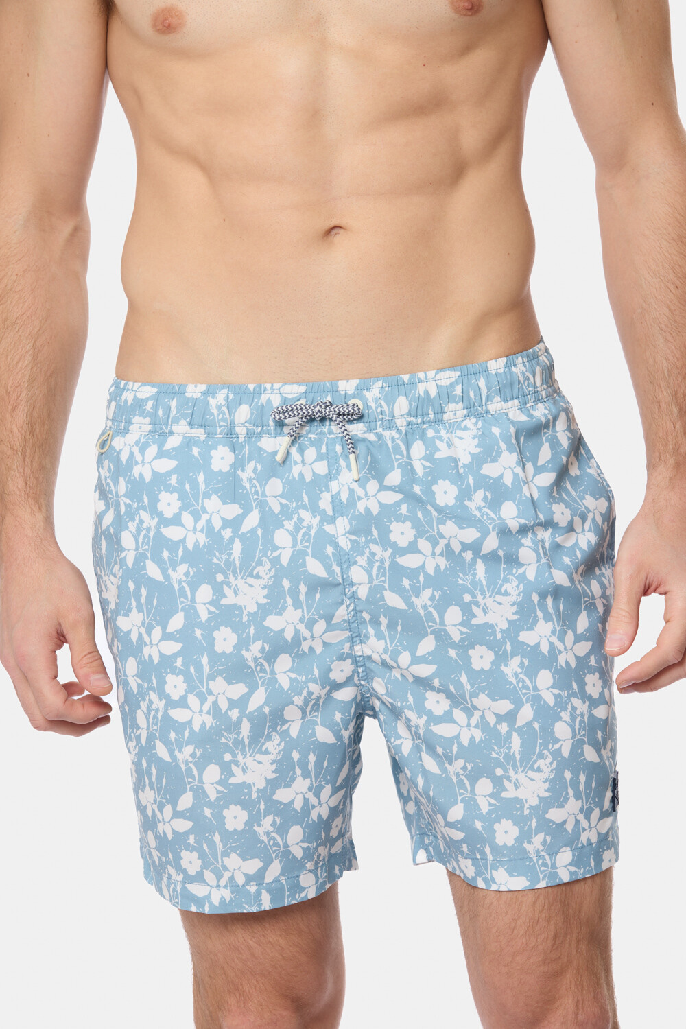 SHORT DE BAÑO ESTAMPADO Denim