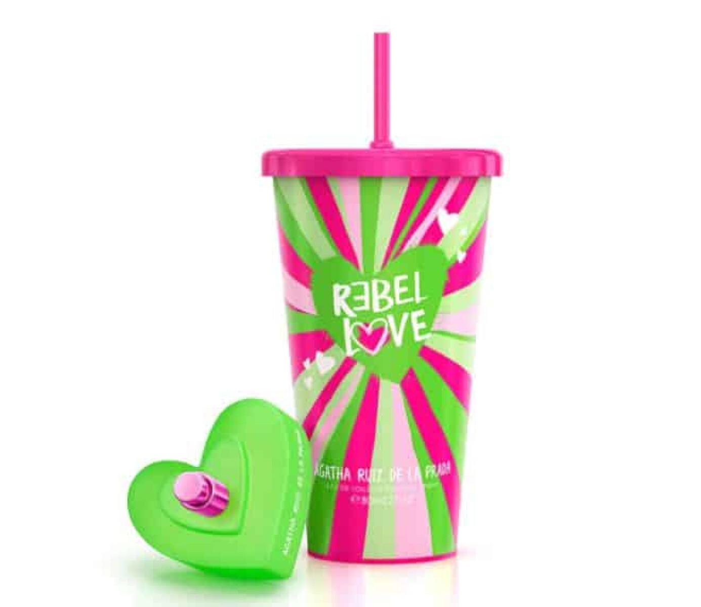 Perfume Agatha Ruiz De La Prada Revel Love + Vaso EDT 80 ml 