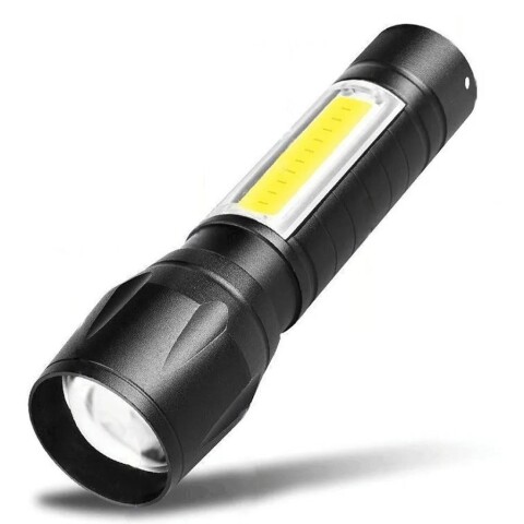 Mini Linterna LED Recargable USB con Zoom Mini Linterna LED Recargable USB con Zoom