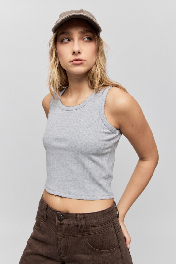 MUSCULOSA CAMPIELLO Gris Melange