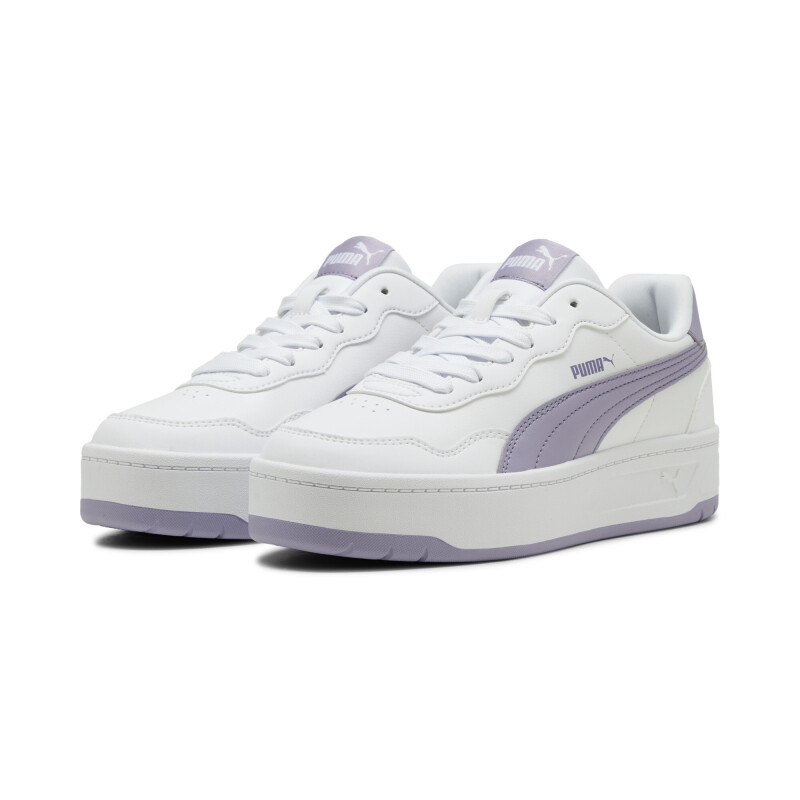 Championes Puma Court Lally Skye Mujer 400368 14 Blanco-lila