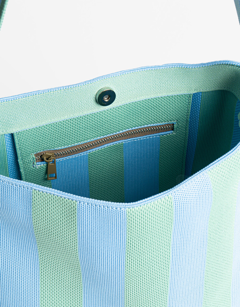 Saca Saca Efecto Tejida - Estampado Rayas