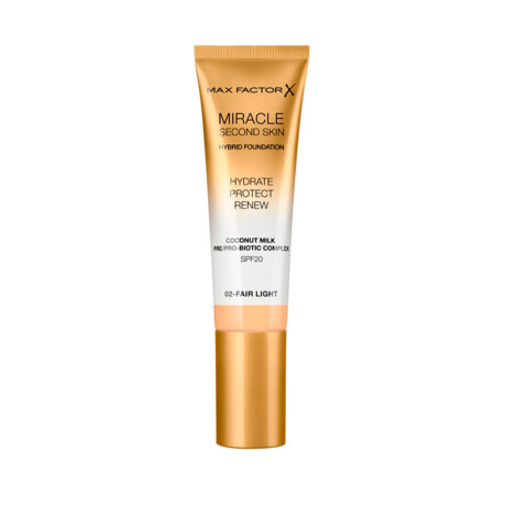 Base Liquida Max Factor Miracle Touch Second Skin 30 ml 02 Fair Light