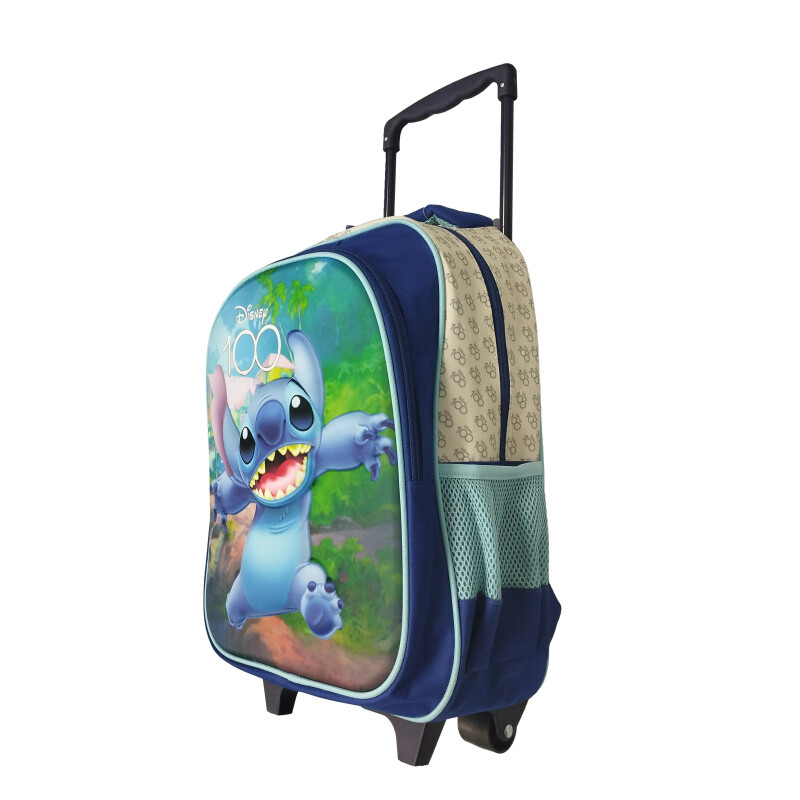 Mochila Disney Stitch Azul Marino - Celeste