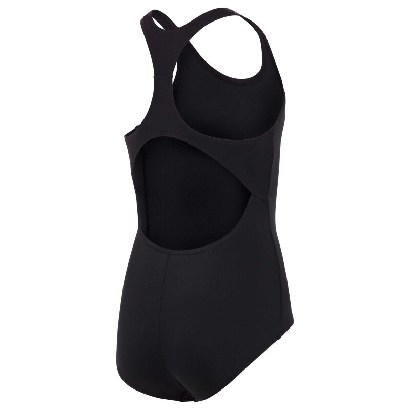Traje De Baño Racerback One Piece de Niña Negro