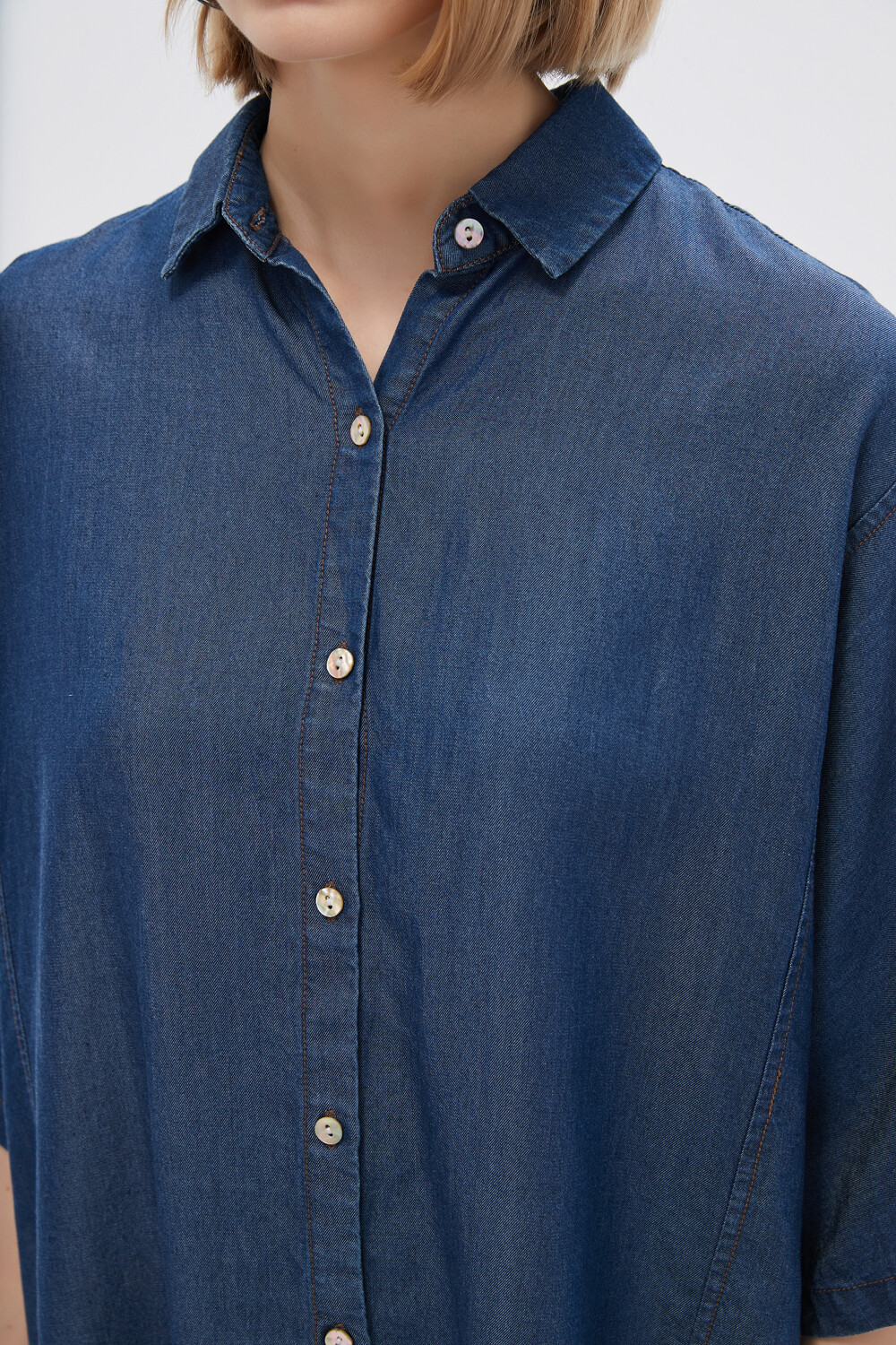 Camisa Pezo Azul Indigo
