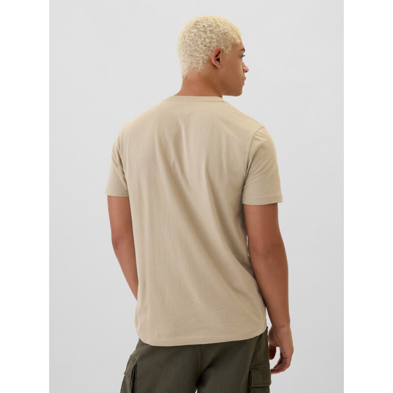 V-EVERYDAY SOFT BASIC LOGO T KHAKI
