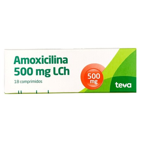 Amoxicilina 500 mg 18 comprimidos Teva Amoxicilina 500 mg 18 comprimidos Teva