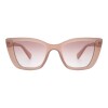 Lentes de Sol Chilli Beans Ubatuba Cuadradas Beige