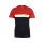 REMERA LACOSTE BASICA CIN KNITS Black/White/Red