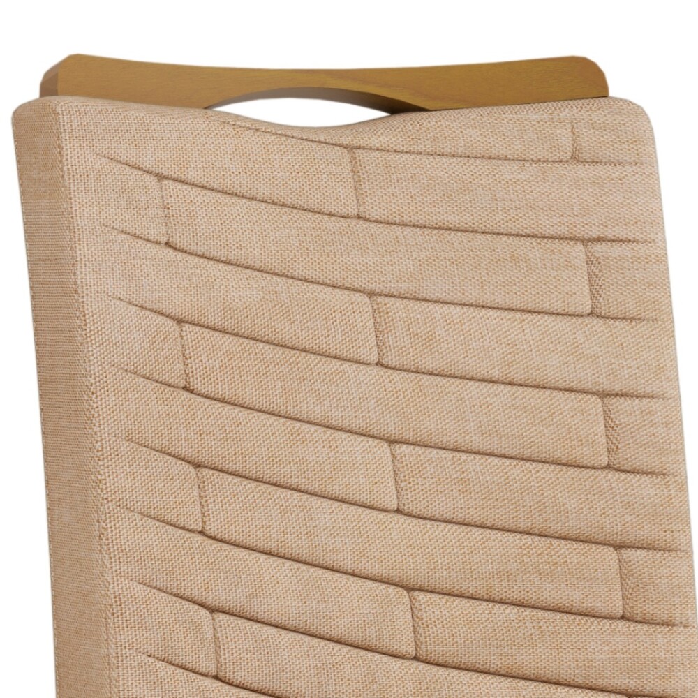 Silla Julia tapizada - Linea Milán Marron