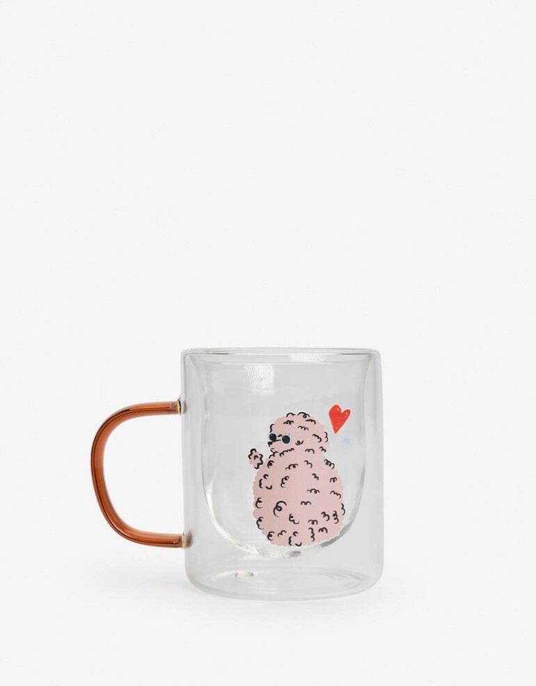 Artículos cocina Taza De Vidrio Estampada - Combinacion Multicolor
