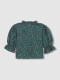 Blusa De Flores Verde