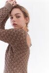 Vestido Zafira Marrón