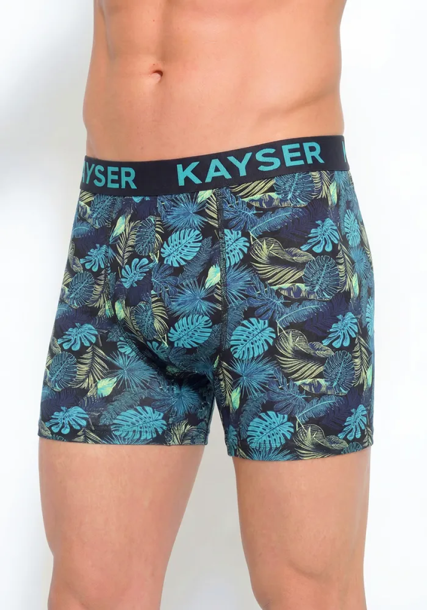 93-314 boxer largo bamb - Turquesa 