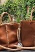 Cartera Talabartera Camel