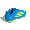 Championes Fútbol Niño Adidas F50 Club FG Azul-Amarillo
