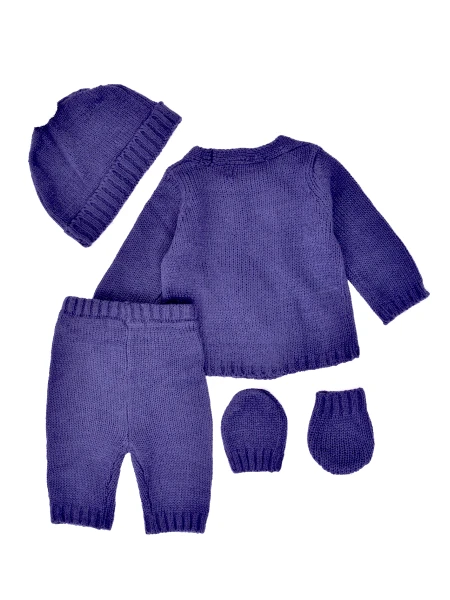CONJUNTO RECIEN NACIDO AZUL OSCURO