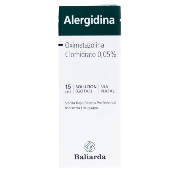 Gotas Nasales Alergidina NF 15 ml Gotas Nasales Alergidina NF 15 ml