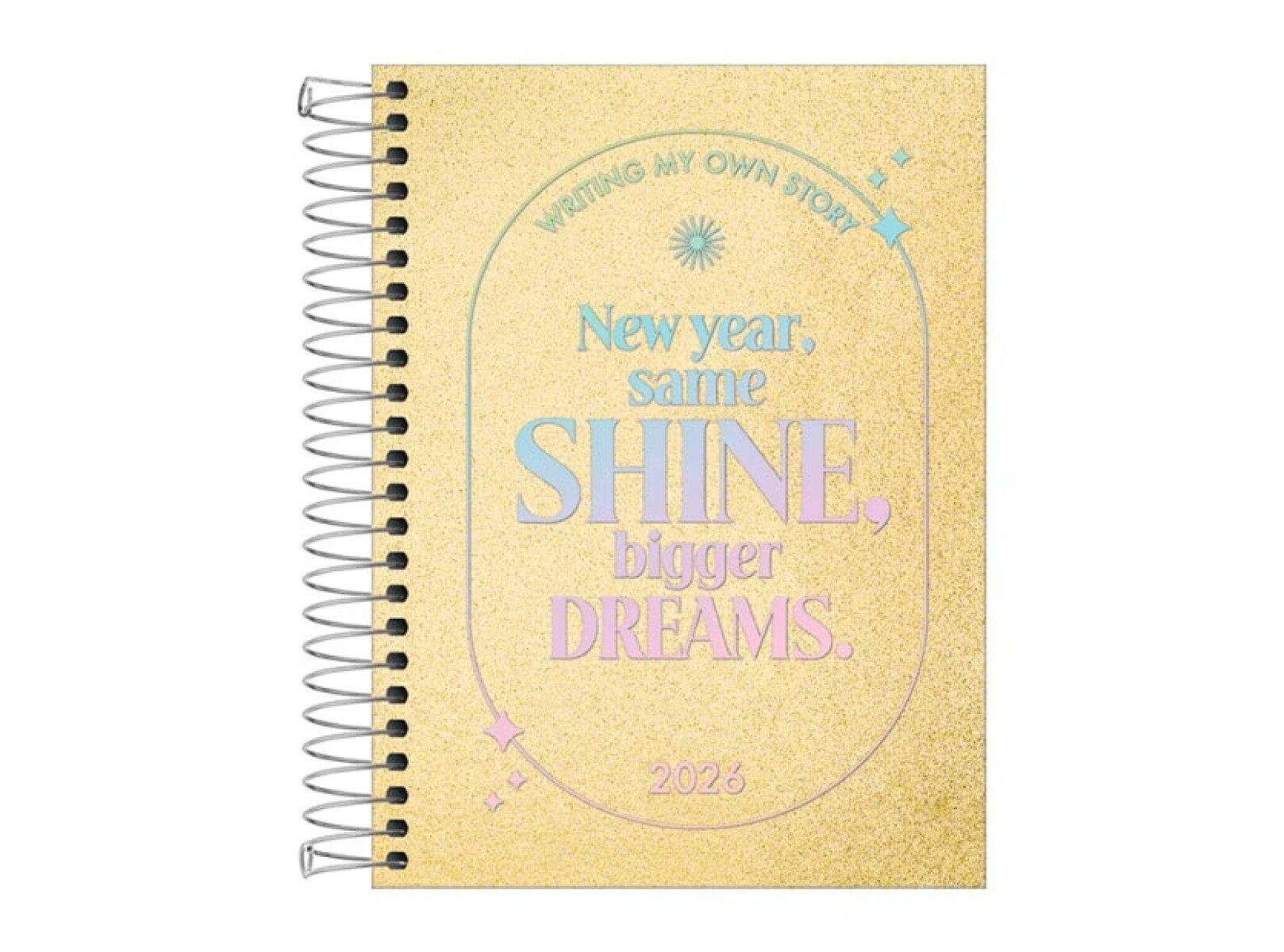 Agenda Tilibra 2026 Shine - Dorada 