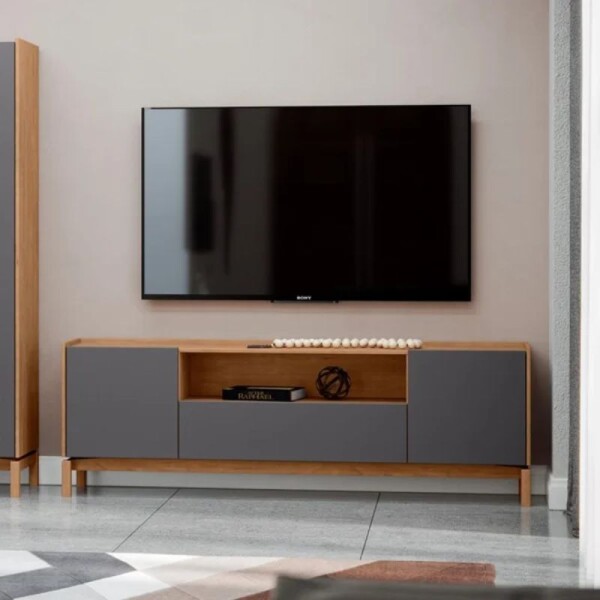 RACK 2 PUERTAS 1 CAJON BARCELONA - TAURI/CONCRETO RACK 2 PUERTAS 1 CAJON BARCELONA - TAURI/CONCRETO