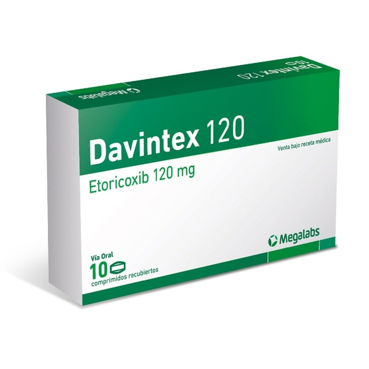 Davintex 120mg X10 Comprimidos 