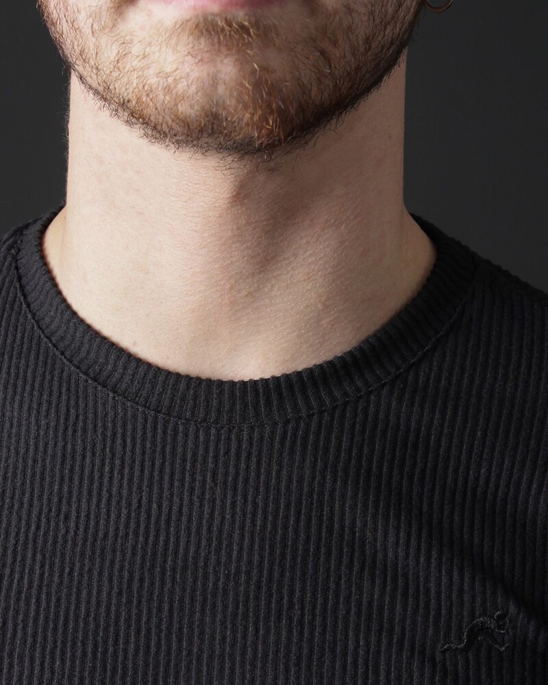 Sweater Morley Gamuzado Negro
