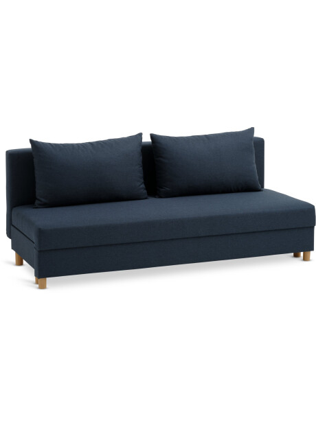 Sofá cama NORSMINDE 3 cuerpos tela azul Sofá cama NORSMINDE 3 cuerpos tela azul