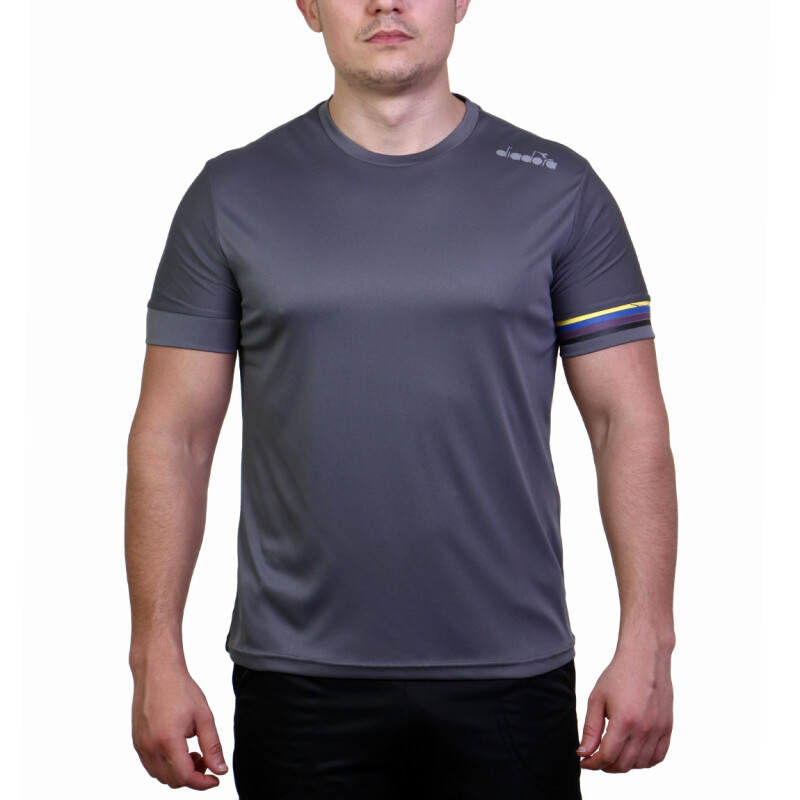 Diadora Hombre Ss Core Tee Gris