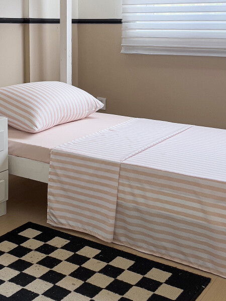 JUEGO DE SABANAS BEIGE