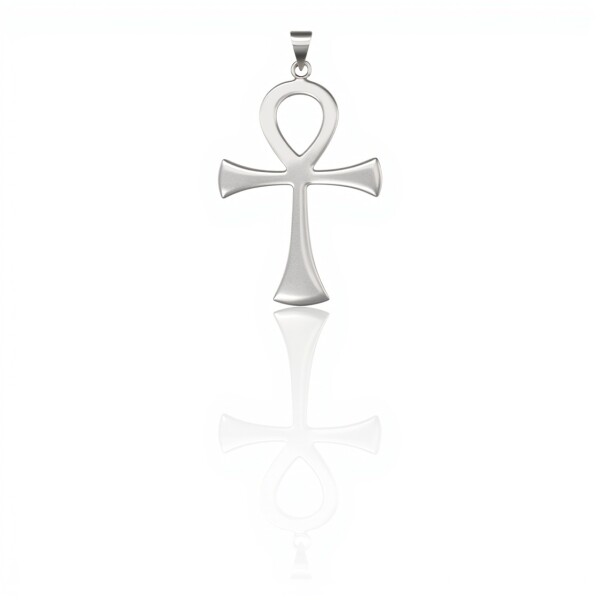 Dije Cruz Egipcia-Plata 925-Sin piedra-CP3167 sinpiedra
