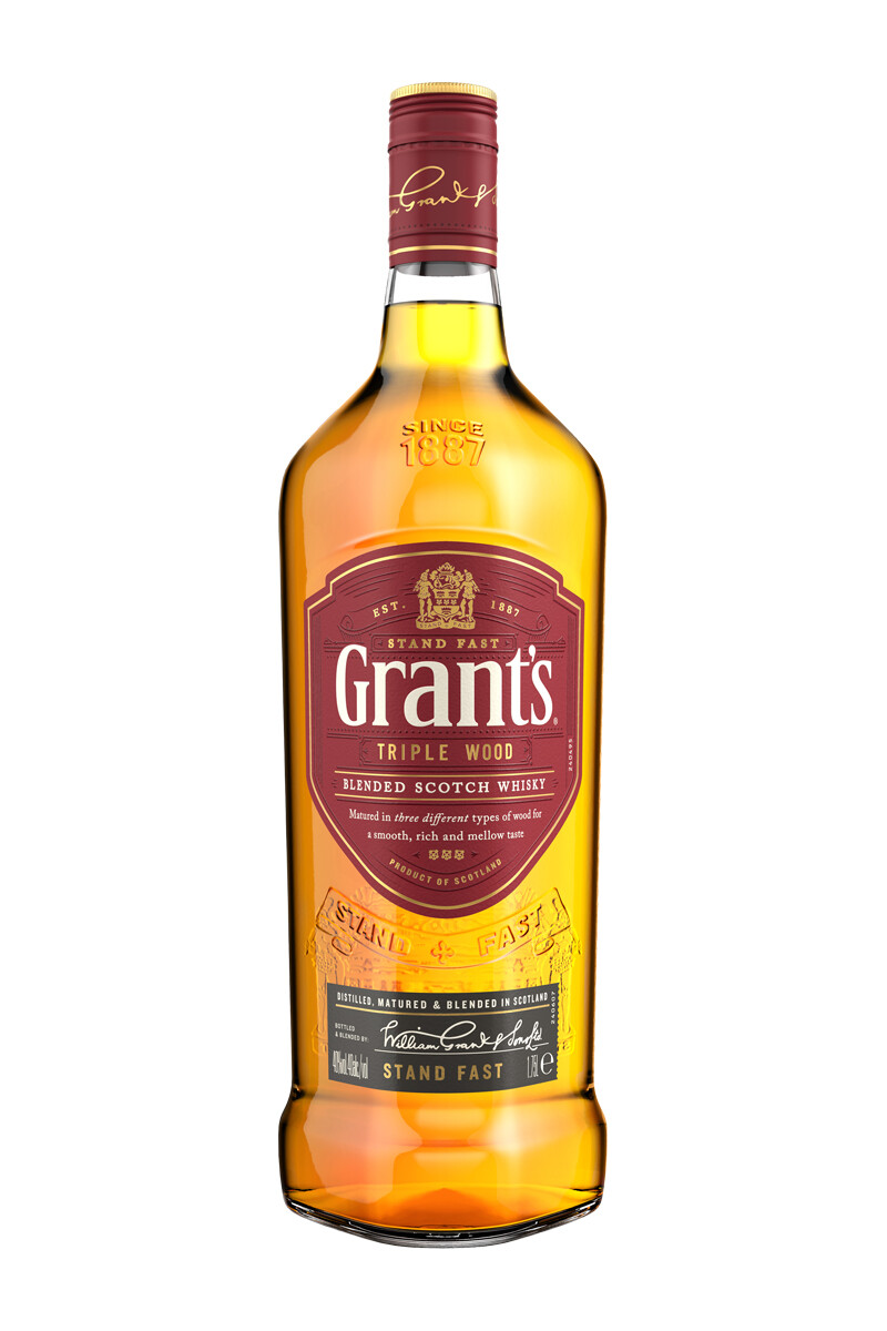 Whisky Grant's Triple Wood 1 Lt 